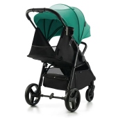 Dettaglio finestrella aerazione sullo schienale - Passeggino Quattro Ruote Kinderkraft Rine