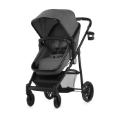 Vista diagonale fronte strada - Passeggino Trio Kinderkraft Trio Juli