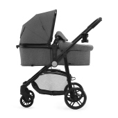 Vista laterale con navicella - Passeggino Trio Kinderkraft Trio Juli