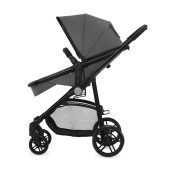 Vista laterale con schienale reclinato - Passeggino Trio Kinderkraft Trio Juli