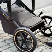 Dettaglio doppia ammortizzazione - Passeggino Trio Kinderkraft Trio Prime 2