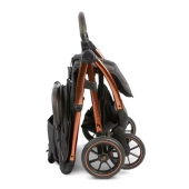 Vista laterale da chiuso - Passeggino Quattro Ruote Leclerc Baby Influencer XL