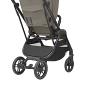 Vista da dietro e dettaglio ruote - Passeggino Quattro Ruote Maxi-Cosi Leona2 Luxe