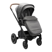 Vista con coprigambe applicato - Passeggino Quattro Ruote Nuna Mixx Next