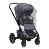 Vista con parapioggia - Passeggino Quattro Ruote Nuna Mixx