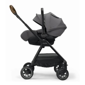 Vista del seggiolino Arra Next su telaio - Passeggino Duo Nuna Triv Duo con Arra Next