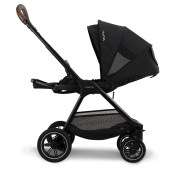 Vista laterale con schienale reclinato - Passeggino Quattro Ruote Nuna Triv Next