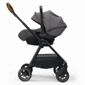 Vista laterale con seggiolino - Passeggino Trio Nuna Triv Trio con Arra Next