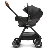 Configurazione Travel System con ovetto - Passeggino Trio Nuna Triv Trio con Pipa Next