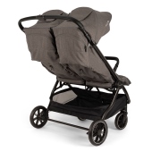 Vista retro con schienali reclinati - Passeggino Gemellare Nuna Trvl Dubl