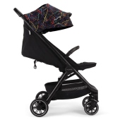 Vista laterale con schienale reclinato - Passeggino Leggero Nuna Trvl Georgette Polizzi