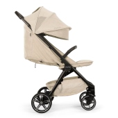Vista laterale con schienale reclinato - Passeggino Leggero Nuna Trvl Lx BMW