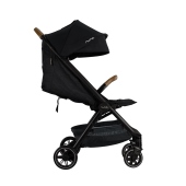 Vista laterale con schienale reclinato  - Passeggino Leggero Nuna Trvl