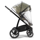 Vista laterale passeggino con parapioggia incluso - Passeggino Duo Osann Ol