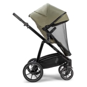 Vista laterale passeggino con zanzariera inclusa - Passeggino Duo Osann Ol