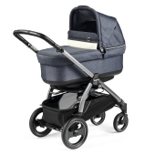 Vista del telaio con la culla Pop Up - Passeggino Trio Peg Perego Book 51 S Modular