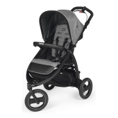 Vista diagonale del passeggino - Passeggino Tre Ruote Peg Perego Book Cross
