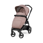 Vista del passeggino con la coprigambe - Passeggino Trio Peg Perego Book Smart Modular