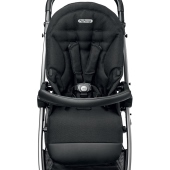 Vista frontale dettaglio seduta - Passeggino Quattro Ruote Peg Perego Book