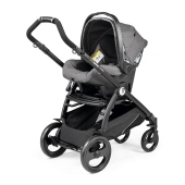 Vista diagonale con seggiolino - Passeggino Trio Peg Perego Futura Modular
