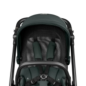 Dettaglio schienale seduta con tessuto in rete - Passeggino Quattro Ruote Peg Perego Veloce TC