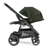 Vista laterale con schienale reclinato - Passeggino Quattro Ruote Peg Perego Veloce TC