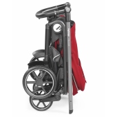 Vista passeggino da chiuso - Passeggino Quattro Ruote Peg Perego Veloce