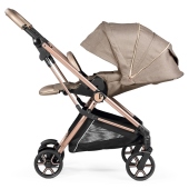 Vista laterale con schienale reclinato - Passeggino Trio Peg Perego Vivace SLK Modular