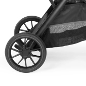 Dettaglio delle ruote posteriori - Passeggino Quattro Ruote Peg Perego X-Country