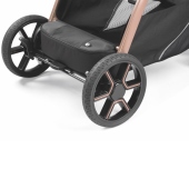 Dettaglio ruote posteriori - Passeggino Quattro Ruote Peg Perego Ypsi