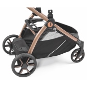 Dettaglio telaio e cestello porta oggetti - Passeggino Quattro Ruote Peg Perego Ypsi