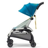 Vista laterale con cappottina aperta - Passeggino Leggero Quinny LDN