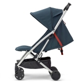 Vista laterale con schienale reclinato in posizione nanna - Passeggino Leggero Quinny PAR