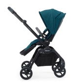 Vista laterale del passeggino con seduta fronte mamma - Passeggino Quattro Ruote RECARO Sadena