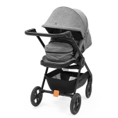 Vista diagonale con seduta reclinata - Passeggino Duo Stokke Duo BEAT