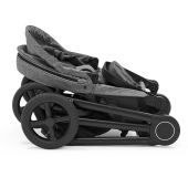 Vista laterale del telaio chiuso con seduta - Passeggino Duo Stokke Duo BEAT