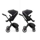 Configurazione fronte strada e fronte mamma - Passeggino Quattro Ruote Stokke Xplory X