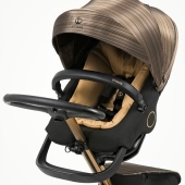 Vista diagonale seduta fronte mamma - Passeggino Quattro Ruote Stokke Xplory X Gold