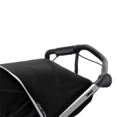 Dettaglio cappottina e maniglione con freno istantaneo - Passeggino Tre Ruote Thule Glide 2