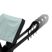 Dettaglio maniglione - Passeggino Quattro Ruote Thule Shine