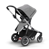 Vista fronte mamma - Passeggino Quattro Ruote Thule Sleek
