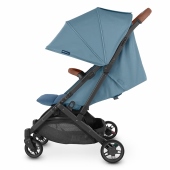 Vista laterale con schienale reclinato - Passeggino Leggero UPPAbaby Minu V2