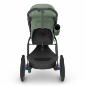 Vista posteriore - Passeggino Tre Ruote UPPAbaby Ridge