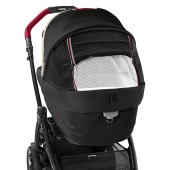 Dettaglio della cappottina della navicella Elite - Passeggino Trio Peg Perego Book 500 Elite Modular