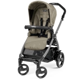 Vista della configurazione passeggino - Telaio Book 51 e seduta Pop-Up - Passeggino Trio Peg Perego Book 51 XL Modular