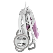 Dettagli Book Pure Glicine - vista passeggino chiuso - Passeggino Trio Peg Perego Book Pure Modular