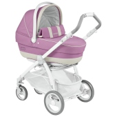 Dettagli Book Pure Glicine - vista Carrozzina - Passeggino Trio Peg Perego Book Pure Modular