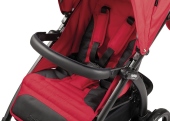 Dettagli bracciolo di protezione. (venduto separatamente). - Passeggino Quattro Ruote Peg Perego Booklet