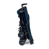 Chiusura ad ombrello, vista laterale - Passeggino Gemellare Peg Perego Pliko Mini Twin
