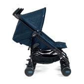 Schienali reclianti, vista laterale  - Passeggino Gemellare Peg Perego Pliko Mini Twin